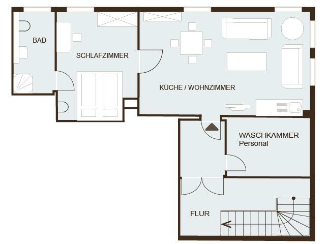 Klosterkrug Apartments نيبورغ المظهر الخارجي الصورة